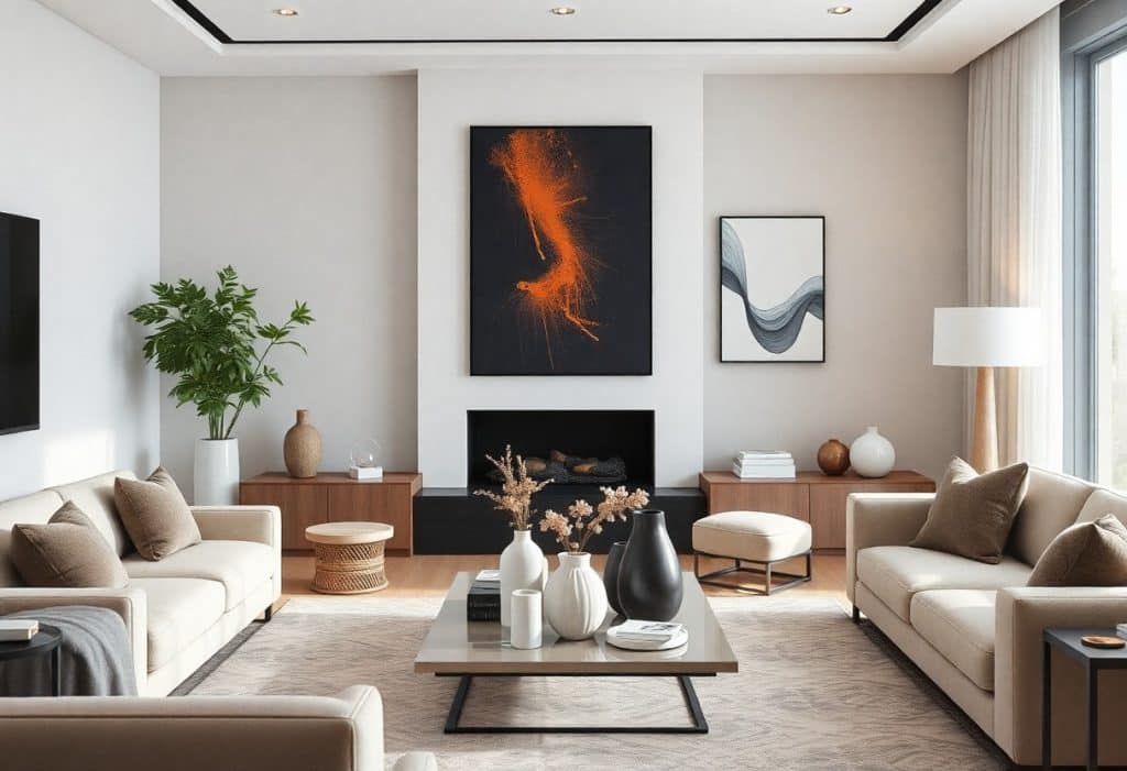 Come scegliere oggetti decorativi per valorizzare spazi interni moderni