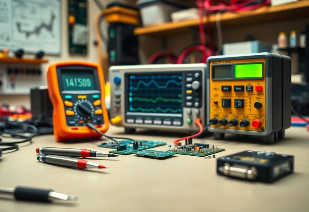 Strumenti indispensabili per testare schede elettroniche con precisione elevata