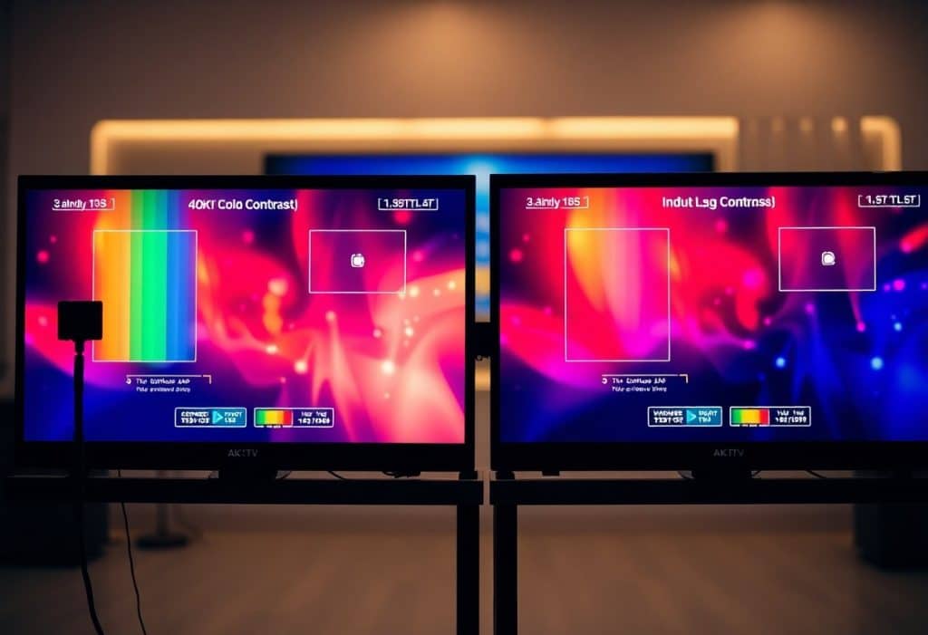 Come confrontare TV 4K economici valutando contrasto colori e input lag